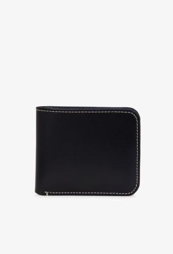 Box Leather Billfold Wallet